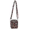 Belt Bag with Shoulder Strap - Queen of Hearts Playing Cards