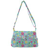 Shoulder Pocket Bag - Neon Spring Floral Mickey & Friends