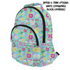 Pocket Backpack - Neon Spring Floral Mickey & Friends