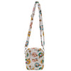 Belt Bag with Shoulder Strap - Gold Mickey and Friends Christmas Baubles
