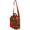 Crossbody Bag - Magical Sparkling Tinkerbell Christmas