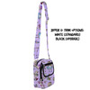 Belt Bag with Shoulder Strap - Whimsical Alice And The White Rabbit