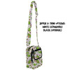 Belt Bag with Shoulder Strap - Tangled Pascal Paints