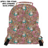 Pocket Backpack - Cottagecore Alice in Wonderland