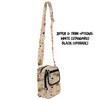 Belt Bag with Shoulder Strap - Floral Wall-E and Eve