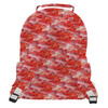 Pocket Backpack - Animal Print - Flamingo