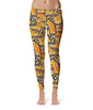 Sport Leggings - Animal Print - Monarch Butterfly