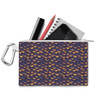 Canvas Zip Pouch - Animal Print - Dragon