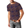 Men's Cotton Blend T-Shirt - Animal Print - Dragon