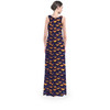 Flared Maxi Dress - Animal Print - Dragon