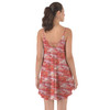 Beach Cover Up Dress - Animal Print - Flamingo