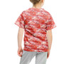 Youth Cotton Blend T-Shirt - Animal Print - Flamingo