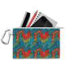 Canvas Zip Pouch - Animal Print - Macaw Parrot