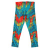 Girls' Leggings - Animal Print - Macaw Parrot