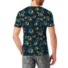 Men's Sport Mesh T-Shirt - Animal Print - Peacock