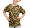 Youth Cotton Blend T-Shirt - Animal Print - Snake