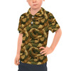 Kids Polo Shirt - Animal Print - Snake