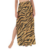 Maxi Sarong Skirt - Animal Print - Tiger