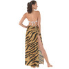 Maxi Sarong Skirt - Animal Print - Tiger