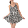 Beach Cover Up Dress - Animal Print - Zebra