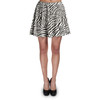 Skater Skirt - Animal Print - Zebra