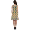 V-Neck Pocket Skater Dress - Minions Bananas