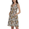 Button Front Pocket Dress - Wall-E & Eve Sketched