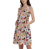 Button Front Pocket Dress - Mickey Snacks