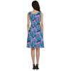 V-Neck Pocket Skater Dress - Jellyfish Jumping