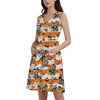 Button Front Pocket Dress - Skeleton Dress Up Fun