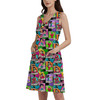 Button Front Pocket Dress - You're My Hero Wreck It Ralph Inspired
