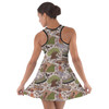 Cotton Racerback Dress - Hand Drawn Animal Kingdom