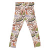 Girls' Leggings - Hand Drawn Animal Kingdom