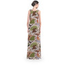 Flared Maxi Dress - Hand Drawn Animal Kingdom