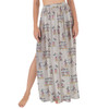 Maxi Sarong Skirt - Retro Mickey & Minnie