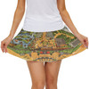 Women's Skort - Disneyland Vintage Map