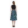 A-Line Pocket Skirt - Ken's Bright Blue Leopard Print