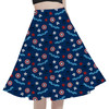 A-Line Pocket Skirt - American Superhero