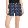 Women's Run Shorts with Pockets - Anchors Mouse Ears