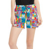 Women's Run Shorts with Pockets - Its A Small World Disney Parks Inspired