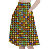 A-Line Pocket Skirt - Wilderness Explorer Badges Up Inspired