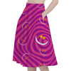 A-Line Pocket Skirt - Cheshire Cat