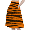 A-Line Pocket Skirt - Tigger Stripes Winnie The Pooh Inspired