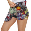 Women's Skort - Watercolor Nightmare Before Christmas