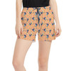 Women's Run Shorts with Pockets - Tropical Stitch