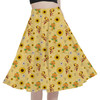 A-Line Pocket Skirt - Spike The Bee and Orange Bird