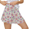 Women's Skort - Peachy Floral Minnie Ears