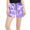 Women's Run Shorts with Pockets - The Purple Wall