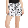 Women's Run Shorts with Pockets - Sketch of Minnie Mouse