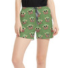 Women's Run Shorts with Pockets - The Child Catching Frogs